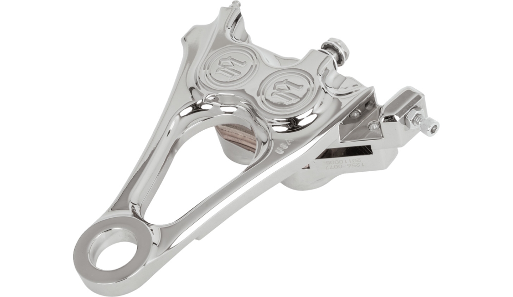 Four-Piston Differential-Bore Brake Caliper Kit - Chrome