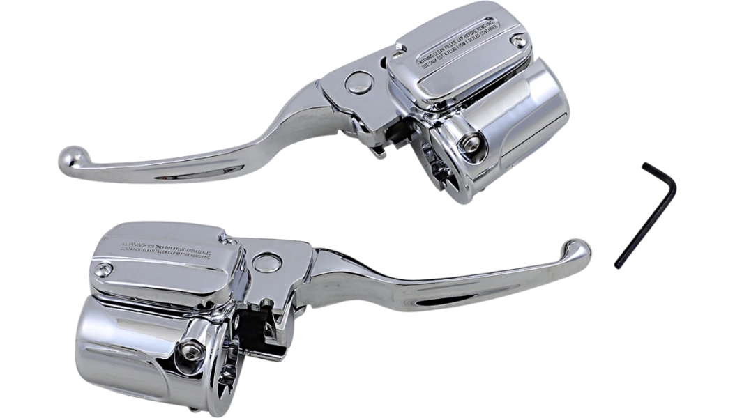 Brake/Hydraulic Clutch Control Kit - Chrome