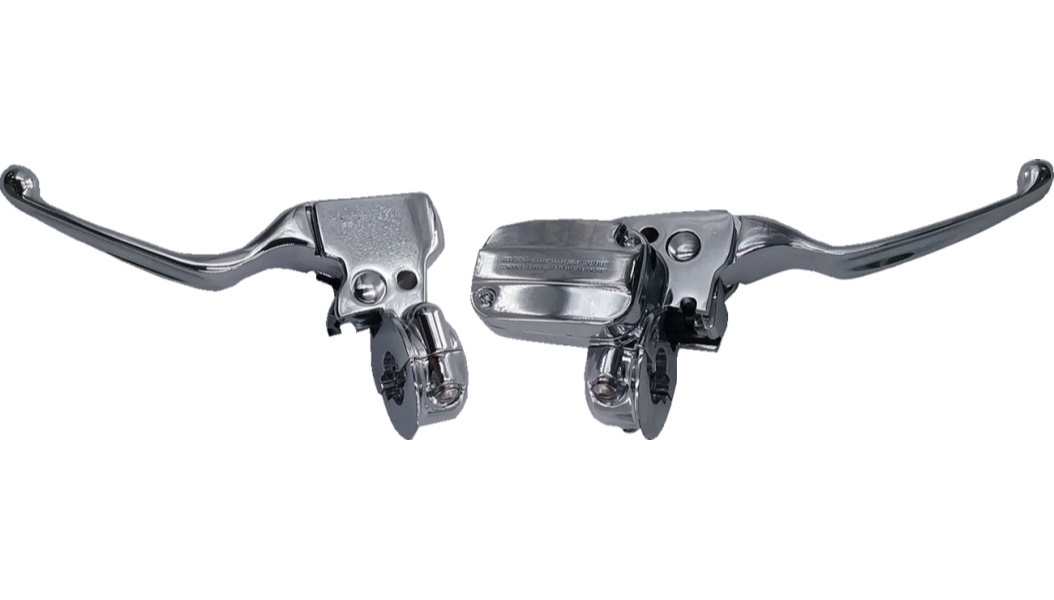 Brake/Mechanical Clutch Control Kit - Chrome