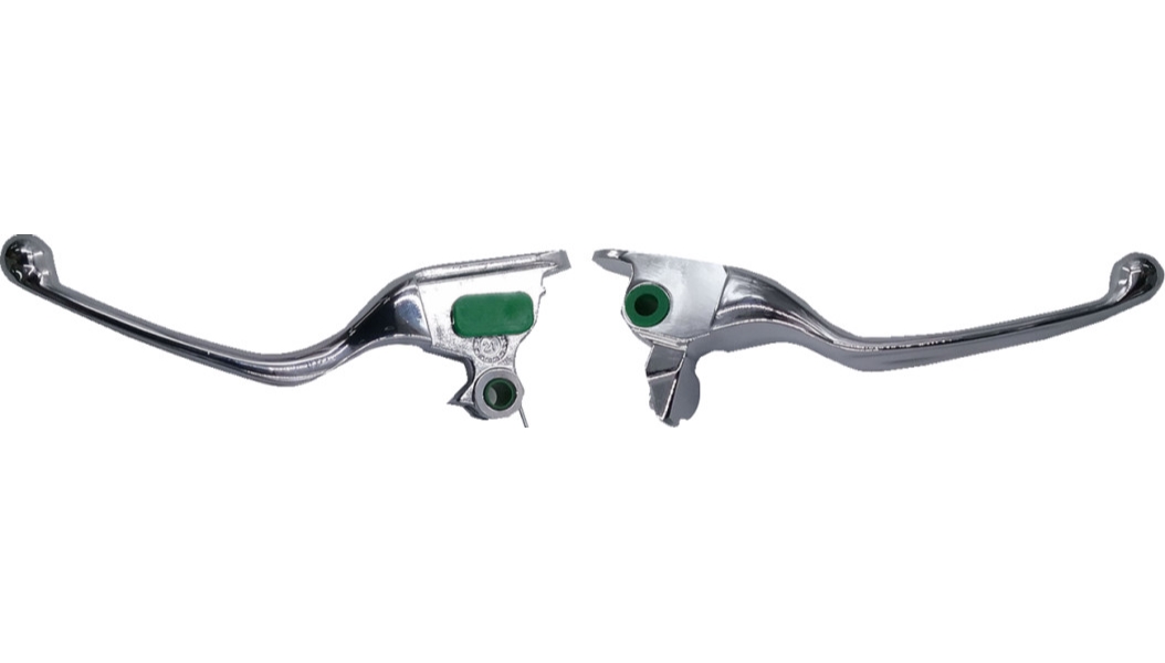 Wide Blade Lever Set - Chrome