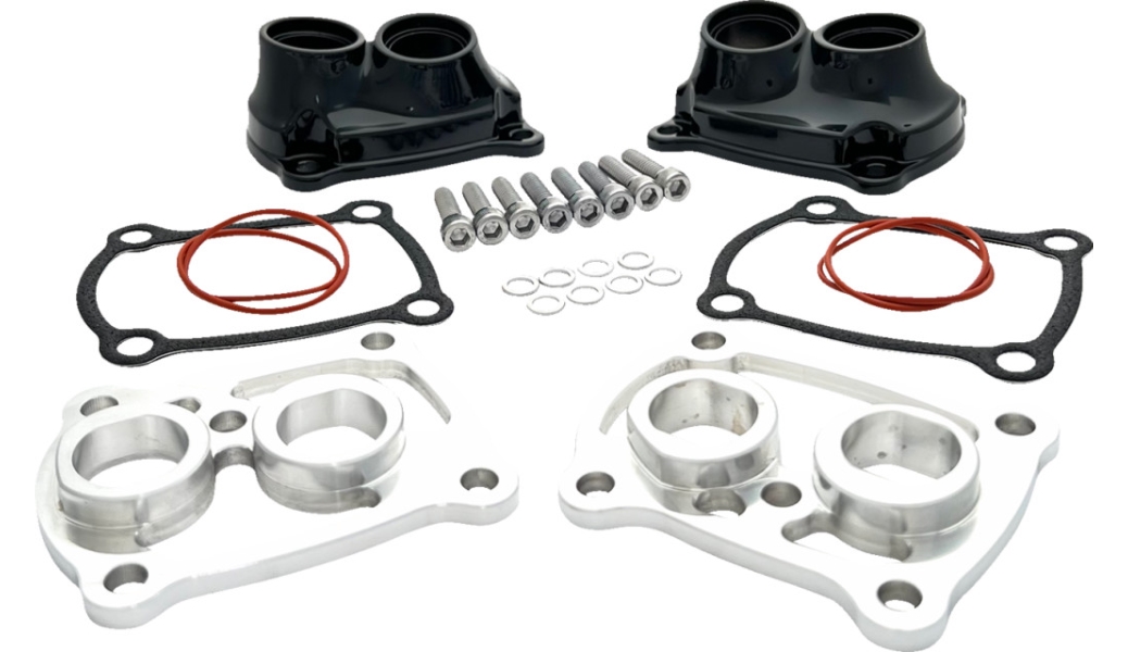 Tappet Cover - Tap-It-Right Kit - Gloss Black/Raw