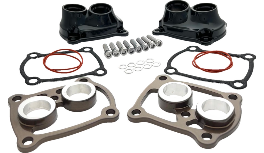 Tappet Cover - Tap-It-Right Kit - Gloss Black/Bronze