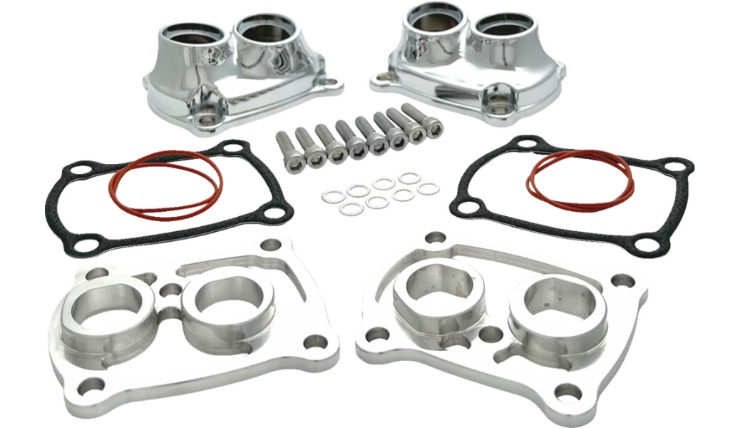 Tappet Cover - Tap-It-Right Kit - Chrome/Raw