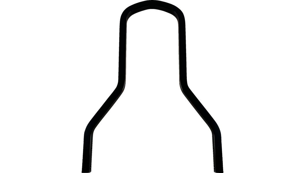 Square Sissy Bar - Short - 10in. - Black