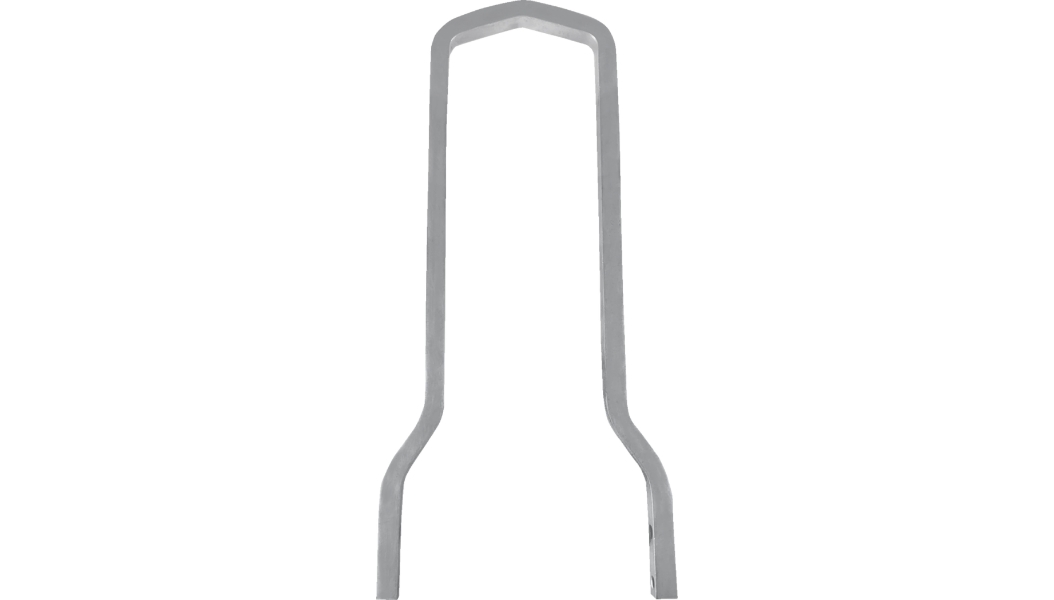 Square Sissy Bar - Tall - 12.5in. - Chrome