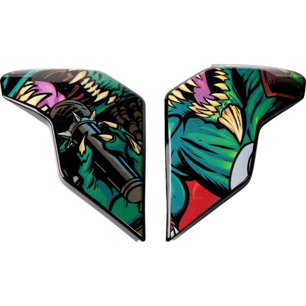 Side Plates for Airflite Blegh MIPS Helmets - Red