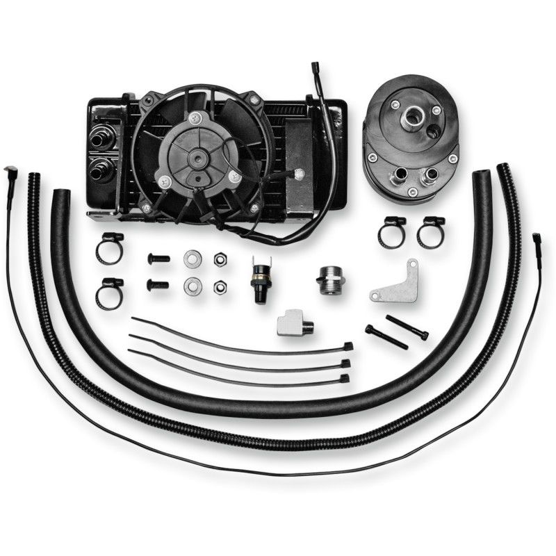 Low-Mount Fan-Assisted Oil Cooler Kit