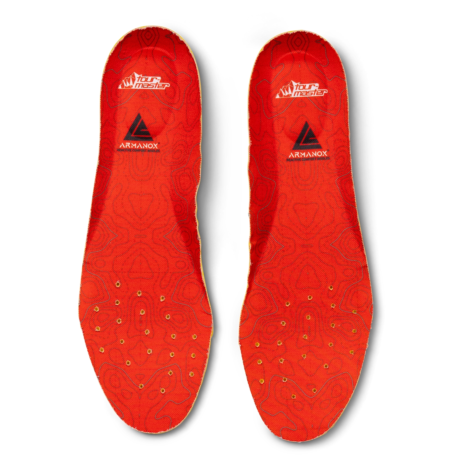 Super Comfortable Womens Insoles - 6-9 - Red