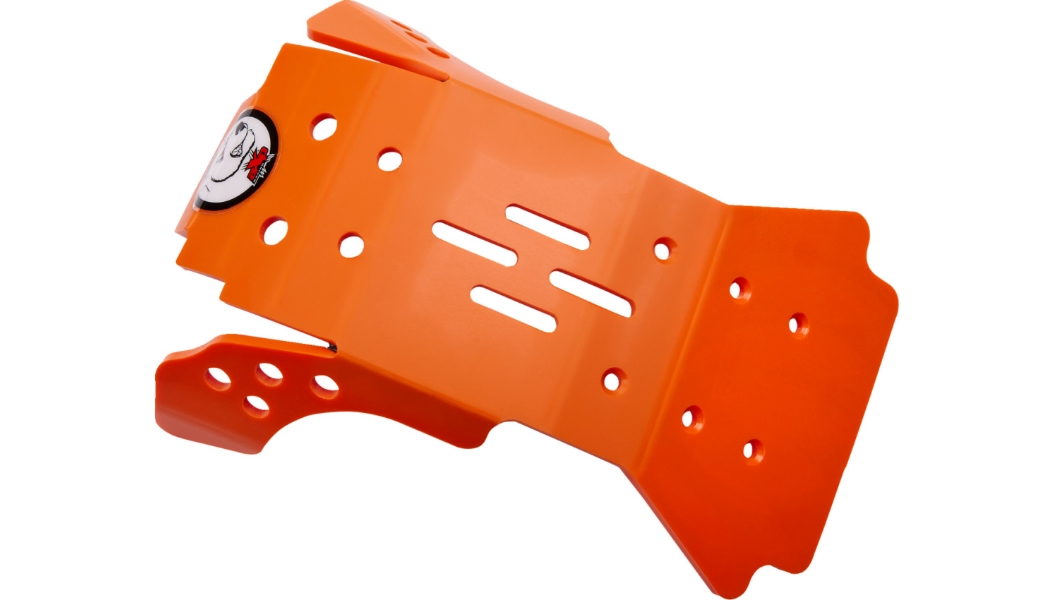 Plastic Skid Plate - Orange