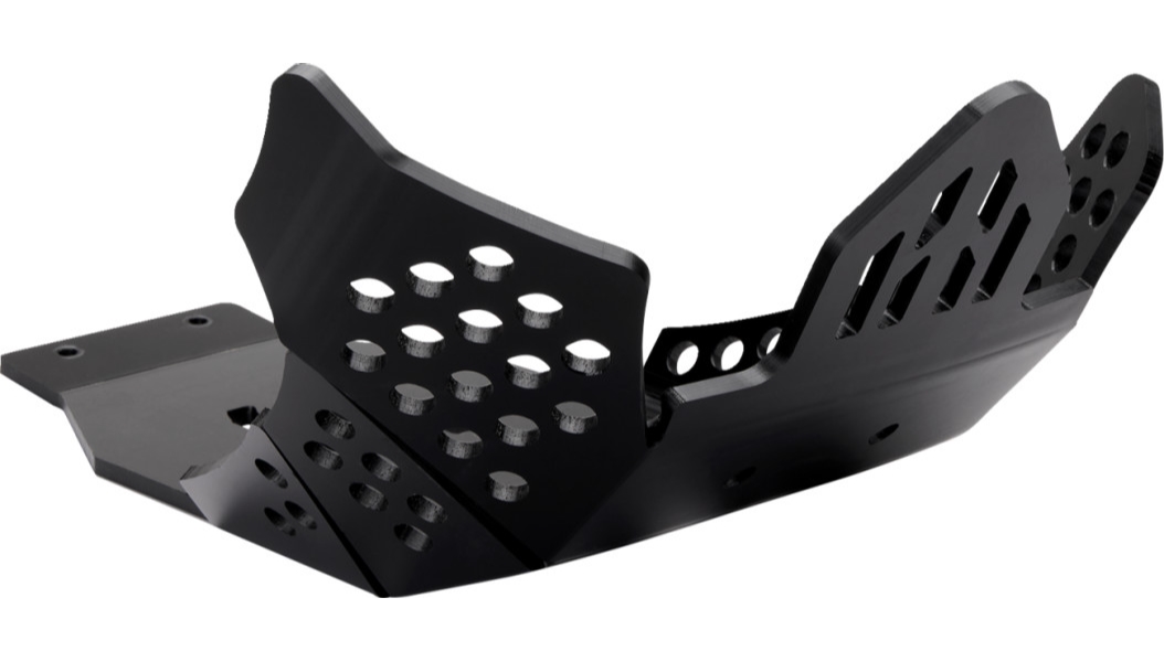 Plastic Skid Plate - Black