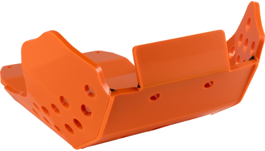 Plastic Skid Plate - Orange