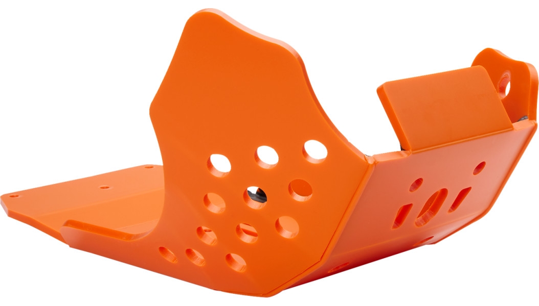 Plastic Skid Plate - Orange