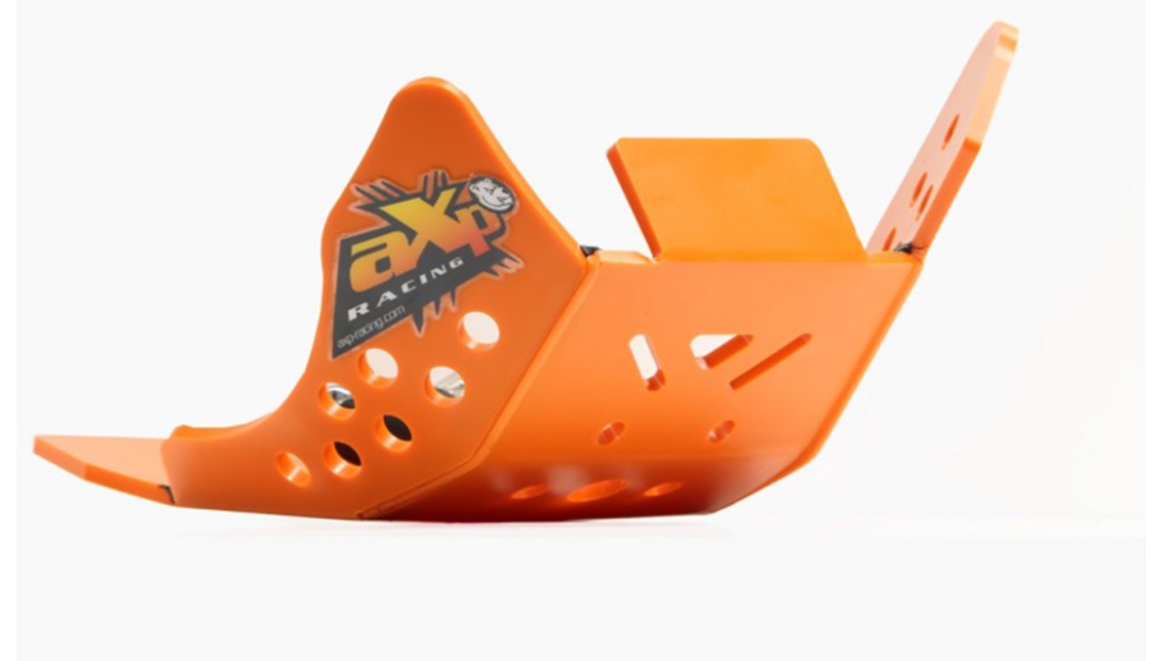 Plastic Skid Plate - Orange