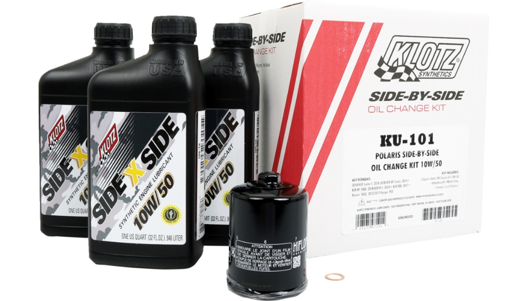 SXS Oil Change Kit - 10W/50