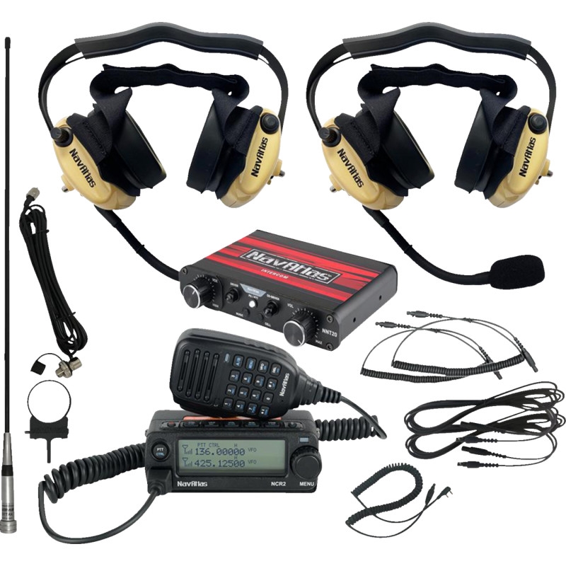 Wide Kit with Behind the Head Headset - Two Premium Headsets - Beige