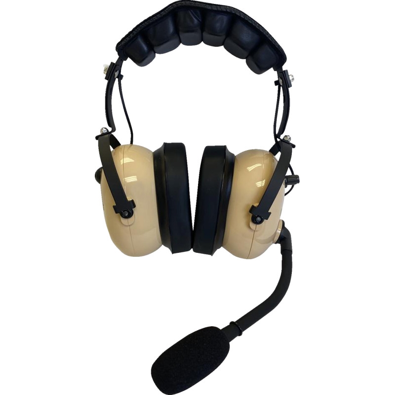 Over the Head Headset - Beige