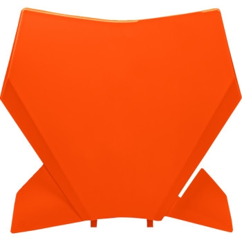 Front Number Plate - Orange