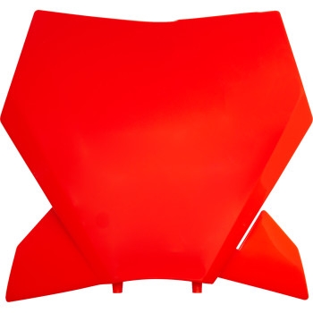 Front Number Plate - Orange