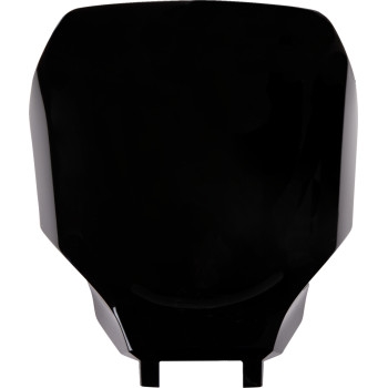 Front Number Plate - Black