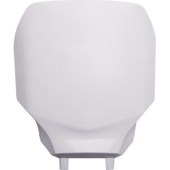 Front Number Plate - White