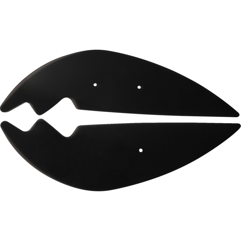 Aeroflo Lower Wind Deflectors - Black