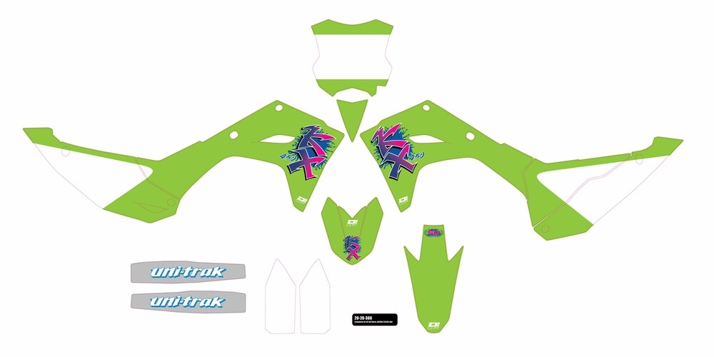 Retro Graphic Kit - White