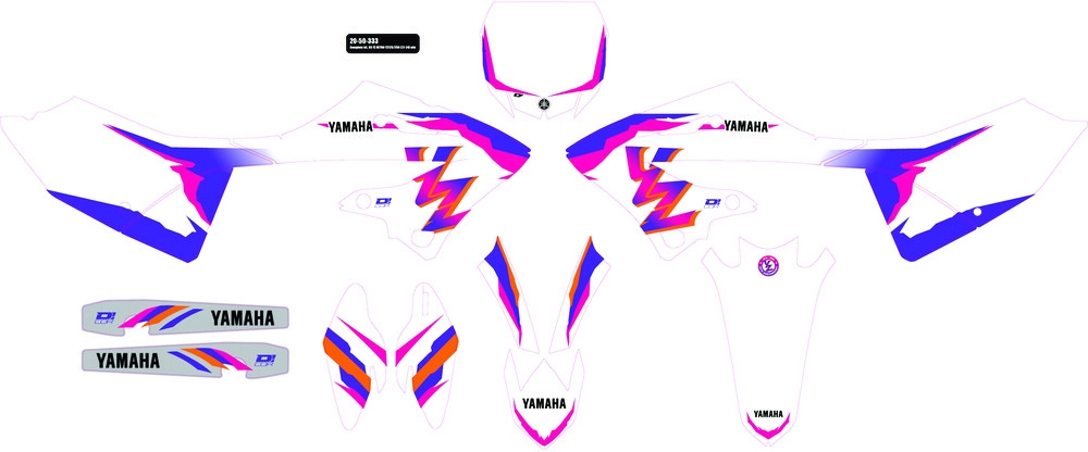 Retro Graphic Kit - White