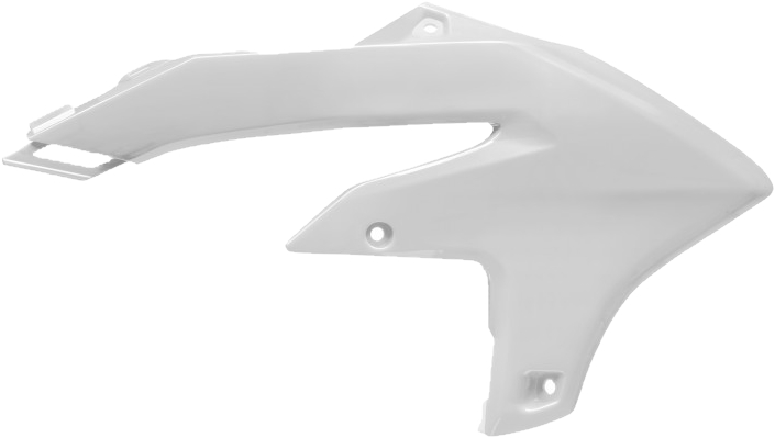 Radiator Shrouds - White