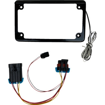 LED License Plate Frame with Tag Illumination