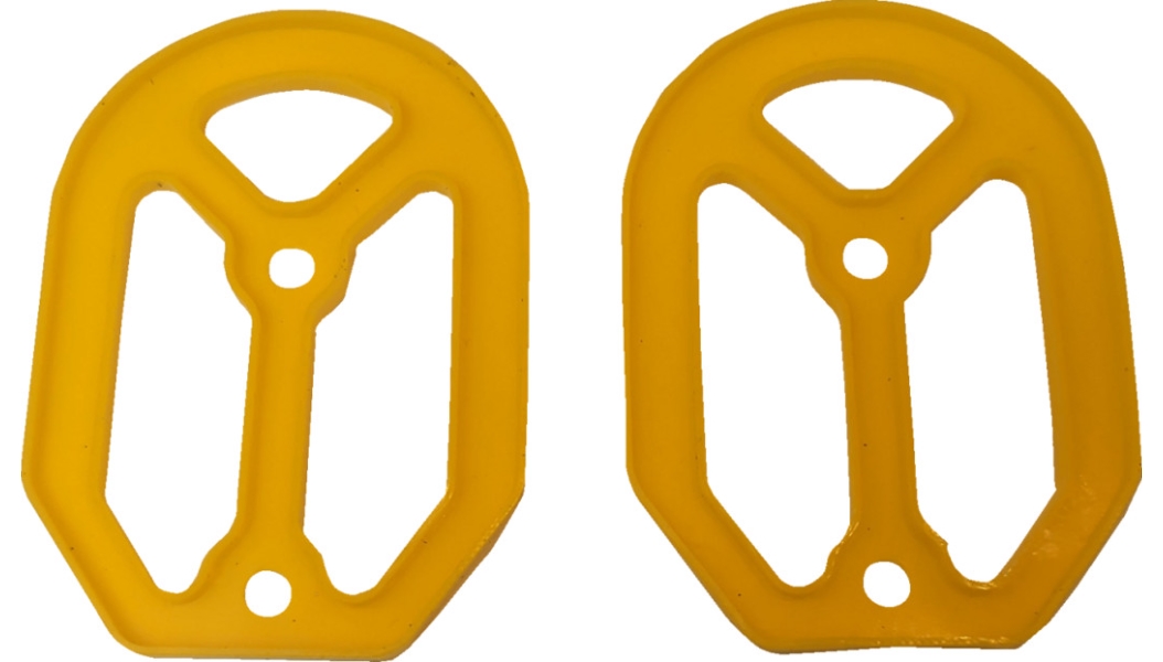Optional Yellow Insert for Qualifier Footpegs