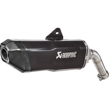 Slip-On Line Exhaust - Black Titanium Muffler