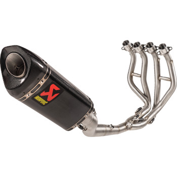 Racing Line Full System Exhaust - Carbon Fiber Muffler
