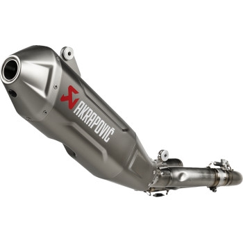 Evolution Line Full System Exhaust - Titanium Muffler