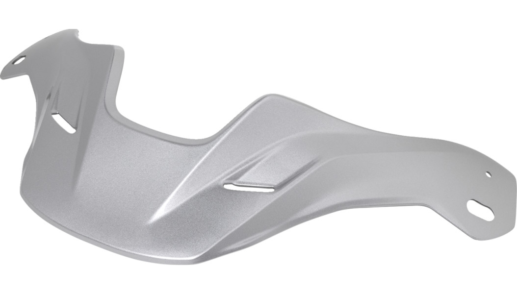 Peak for XD-5 Helmet - Aluminum Silver