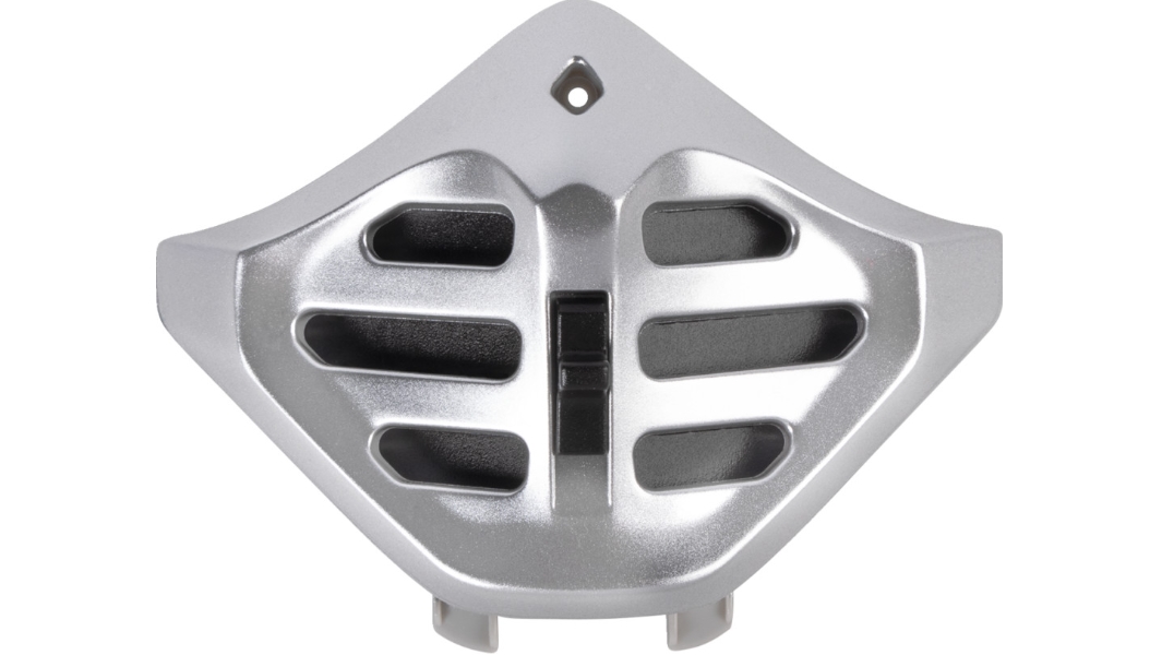 Chin Vent for XD-5 Helmet - Aluminum Silver