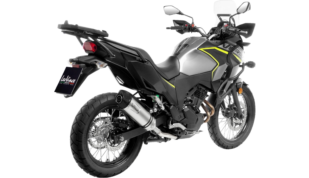 LV One Slip-On Muffler - Silver