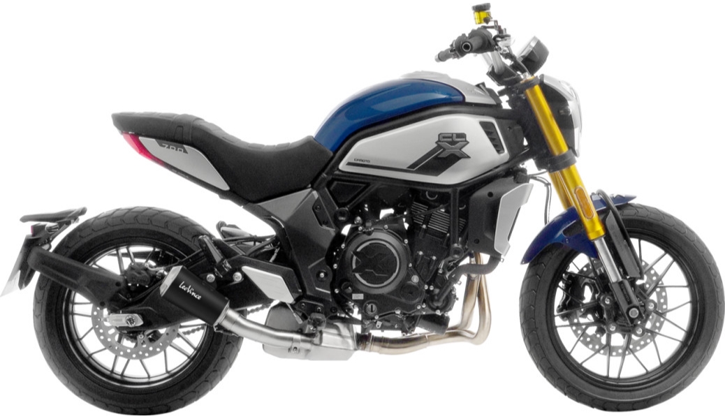 LV-10 Slip-On Muffler - Black