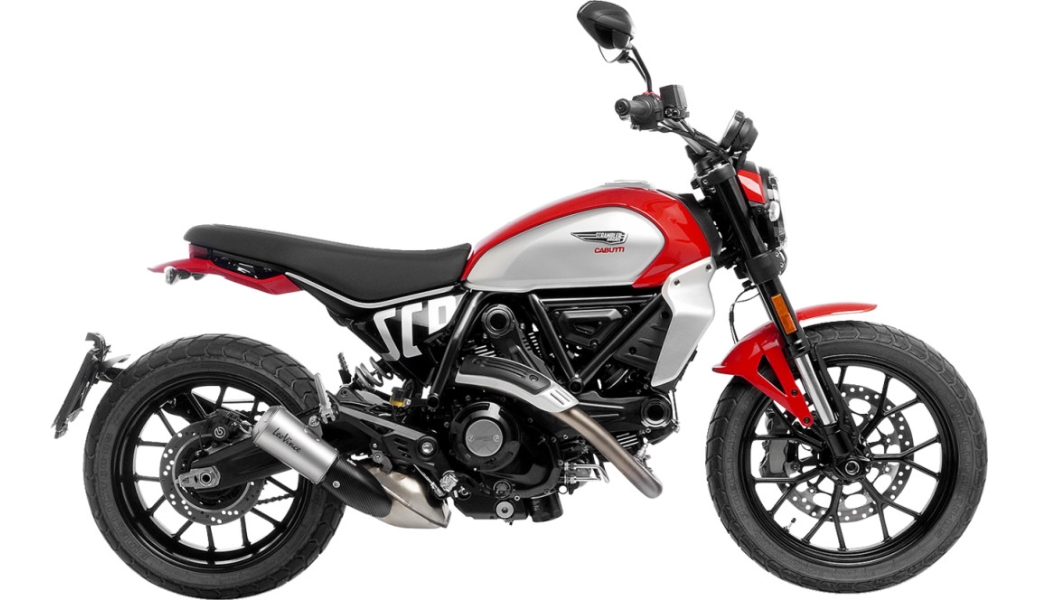 LV-10 Slip-On Muffler - Matte - Stainless Steel