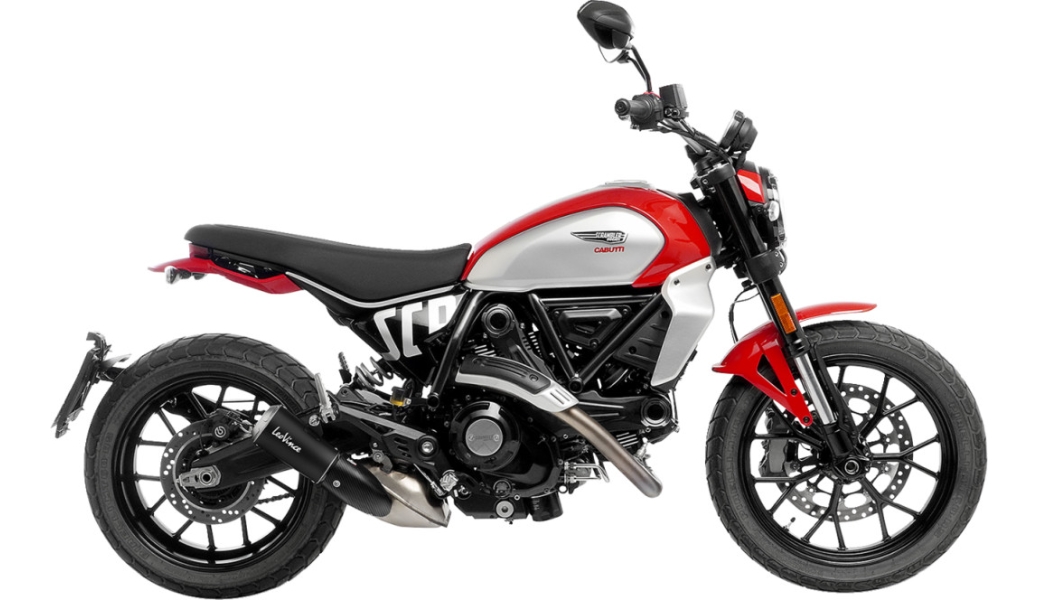 LV-10 Slip-On Muffler - Black - Stainless Steel