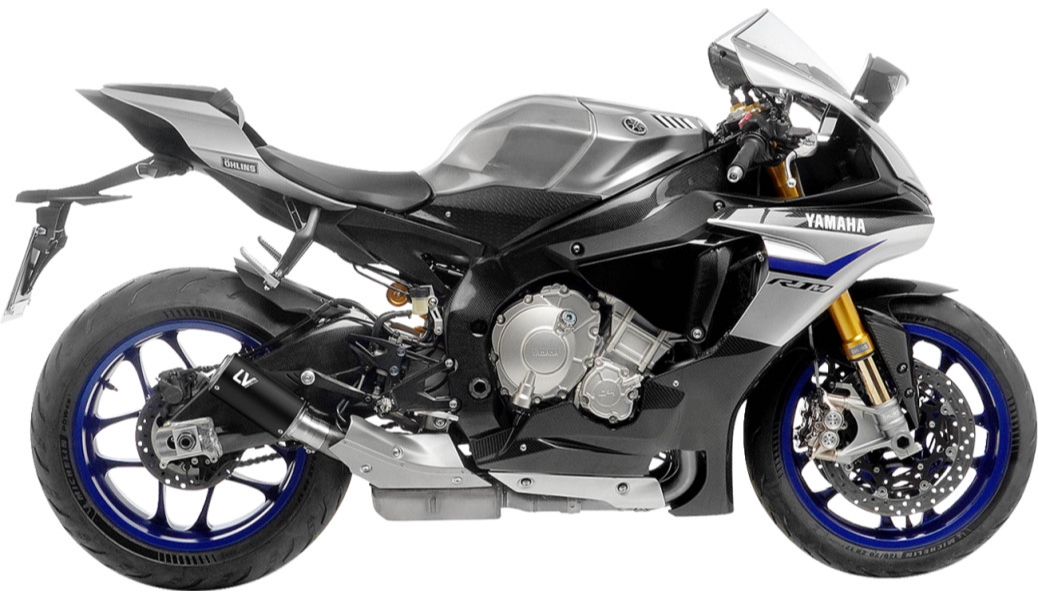 LV Corsa Slip-On Muffler - Black Edition