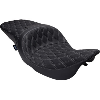 Freedom Touring Seat - Double Diamond - Silver Thread