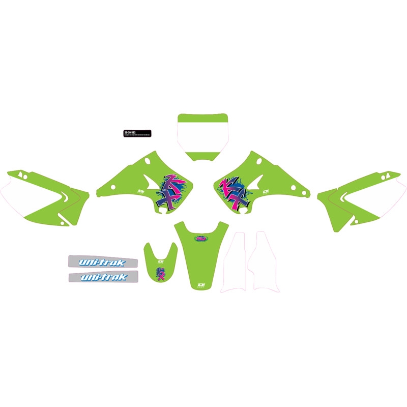 Monster Energy Complete Graphics Kit - Black Background