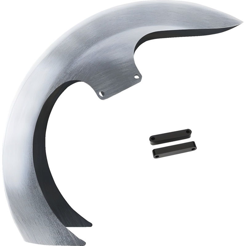 OEM DEI Front Fender with Black Adapters - 19in.