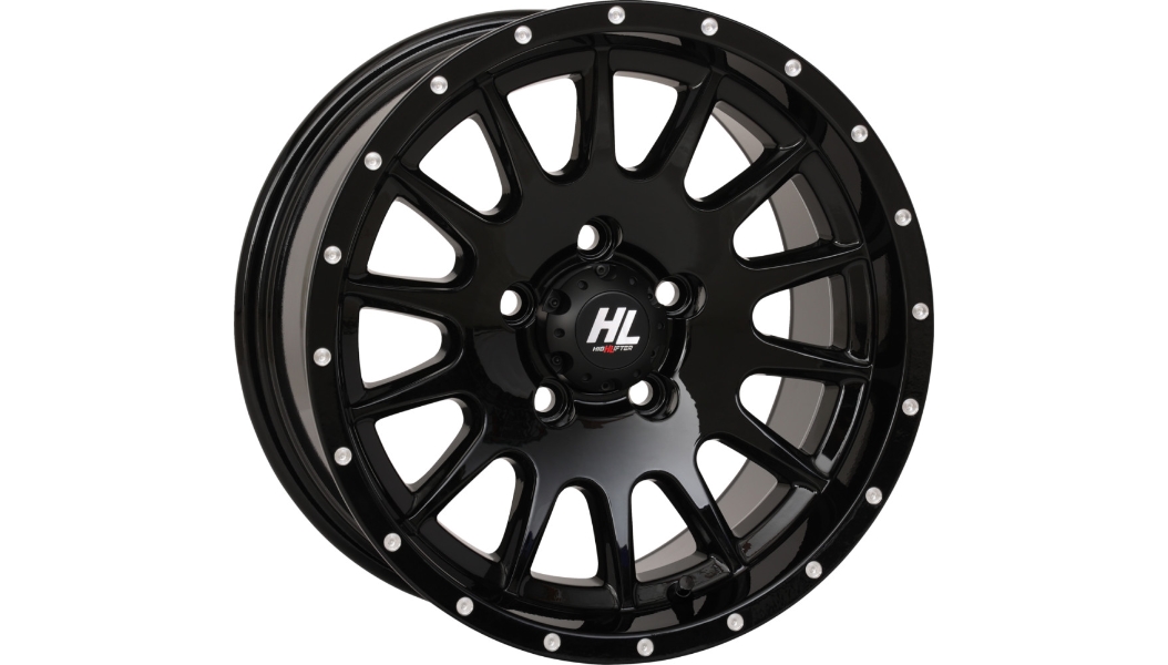 HL25 Front/Rear Wheel - 15x7 - 4+3 Offset - 4/137 - Gloss Black