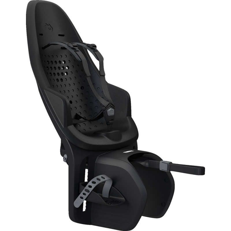 Yepp 2 Maxi Youth Bike Seat - Midnight Black