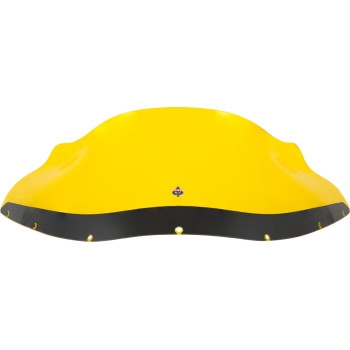 Kolor Flare Windshields - 9in. - Yellow