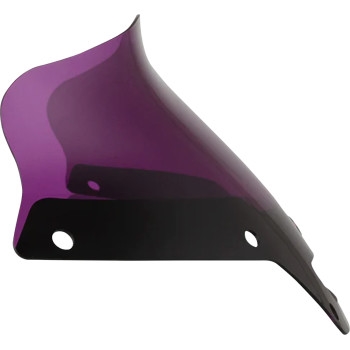 Kolor Flare Windshields - 6in. - Purple