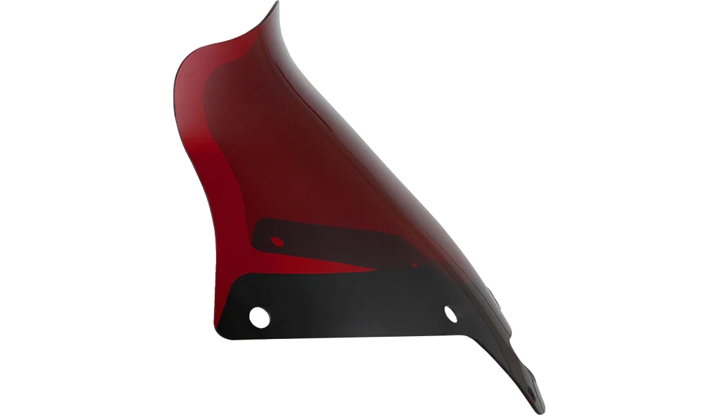 Kolor Flare Windshields - 8in. - Red