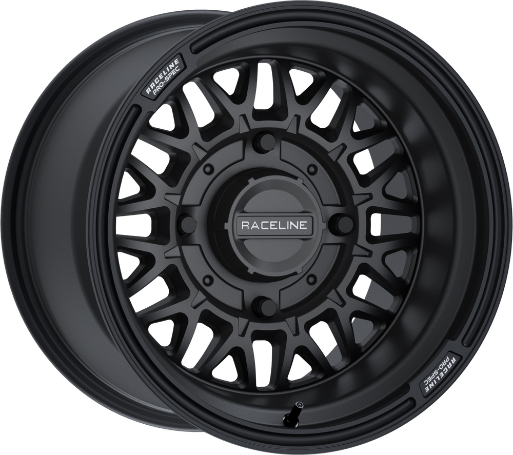 A13 Omega Beadlock Wheel - 15x7 - 5+2 (10mm) - 4/156 - Satin Black