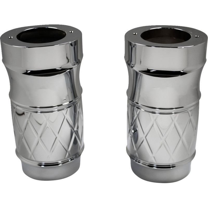 Fork Slider Covers - Chrome